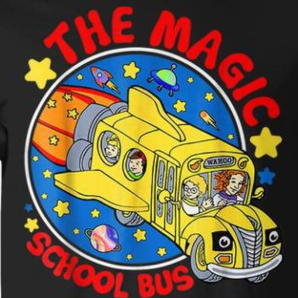 Magic School Bus Driver Funny Seatbelts Everyone Job Pride Unisex T-Shirt 99 - Picture 2 of 5
